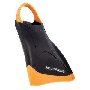 Тренировъчни плавници AQUAWAVE Spina New - Черен-Оранжев
