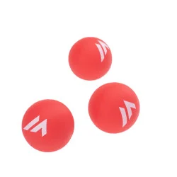 Комплект топки за плажен тенис MARTES Plaja Ball Set - Червен