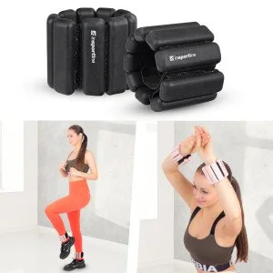 Регулируеми тежести за ръце и крака inSPORTline Brace 2 x 0,5 кг черен Регулируеми тежести за ръце и крака inSPORTline Brace 2 x 0,5 кг черен