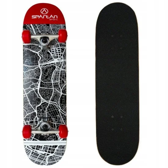 Скейтборд SPARTAN Utop Skull City Скейтборд SPARTAN Utop Skull City