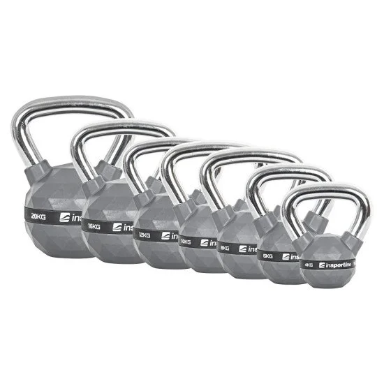 Комплект пудовки inSPORTline Kettlebell PU 4-20 кг