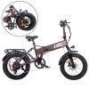 Електрически велосипед inSPORTline ISL Baxom 840Wh 20'' - Кафяв