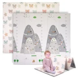Сгъваема постелка за игра inSPORTline Michlino 180x200x1,2 см