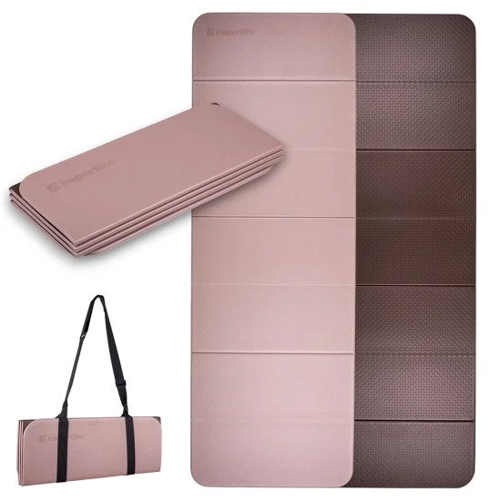 Сгъваема постелка за упражнения inSPORTline Misette 180x61x0.8 см