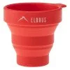 Сгъваема чаша ELBRUS Foldcup 130 мл, Червен