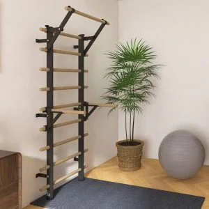 Шведска стена с лост и успоредка Wootamax 220x80 см Шведска стена с лост и успоредка Wootamax 220x80 см