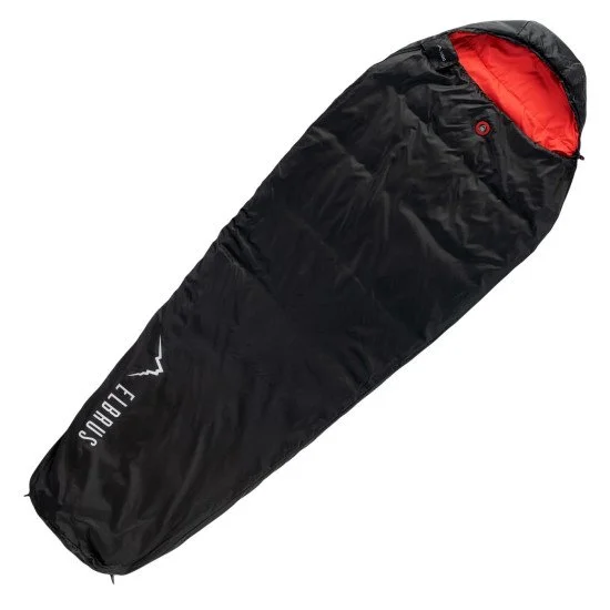 Спален чувал ELBRUS Carrylight II 1000 - черен - червен Спален чувал ELBRUS Carrylight II 1000 - черен - червен