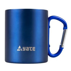 Термо чаша с карабинер YATE Stainless Steel - Син Термо чаша с карабинер YATE Stainless Steel - Син