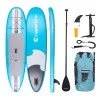 Sup борд с аксесоари inSPORTline WaveTrip 10'6" G3 - Син