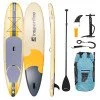 Sup борд с аксесоари inSPORTline WaveTrip 11'6" G3 - Жълт