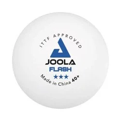 Топчета за тенис на маса JOOLA Tischtennisball Flash*** 40+ 3 броя - Бял