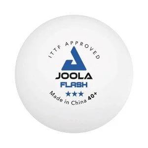 Топчета за тенис на маса JOOLA Tischtennisball Flash*** 40+ 6 броя - Бял