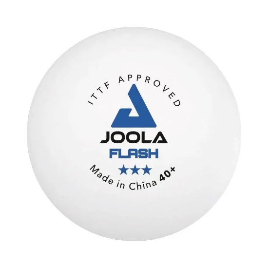 Топчета за тенис на маса JOOLA Tischtennisball Flash*** 40+ 6 броя - Бял Топчета за тенис на маса JOOLA Tischtennisball Flash*** 40+ 6 броя - Бял