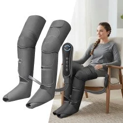 Масажор за крака inSPORTline Beinhowair II - Сив