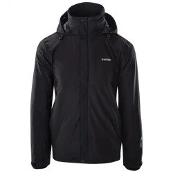 Мъжко зимно яке 3в1 HI-TEC Helmo - Черен