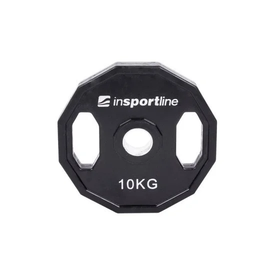 Комплект олимпийски гумирани тежести inSPORTline Ruberton 1.25-25 кг