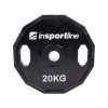 Комплект олимпийски гумирани тежести inSPORTline Ruberton 1.25-25 кг