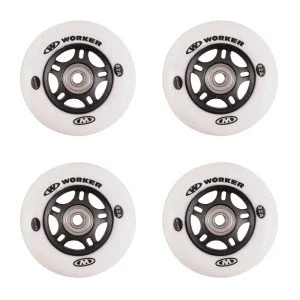 Комплект резервни колела WORKER 64mm и лагери ABEC-5 Chrome Комплект резервни колела WORKER 64mm и лагери ABEC-5 Chrome
