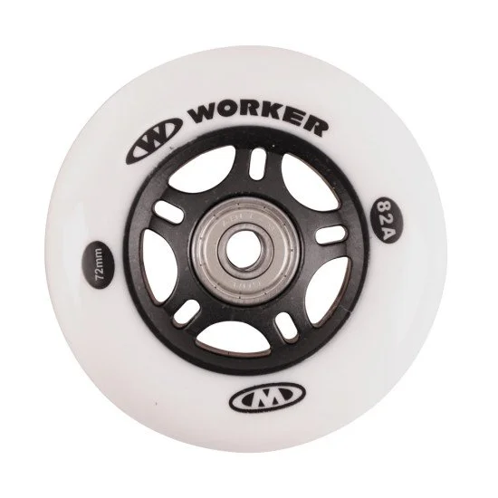 Комплект колела WORKER 72mm и лагери ABEC-7 Chrome