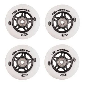 Комплект колела WORKER 72mm и лагери ABEC-7 Chrome Комплект колела WORKER 72mm и лагери ABEC-7 Chrome