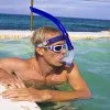 Тренировъчен шнорхел ZOGGS Centre LIne Snorkel