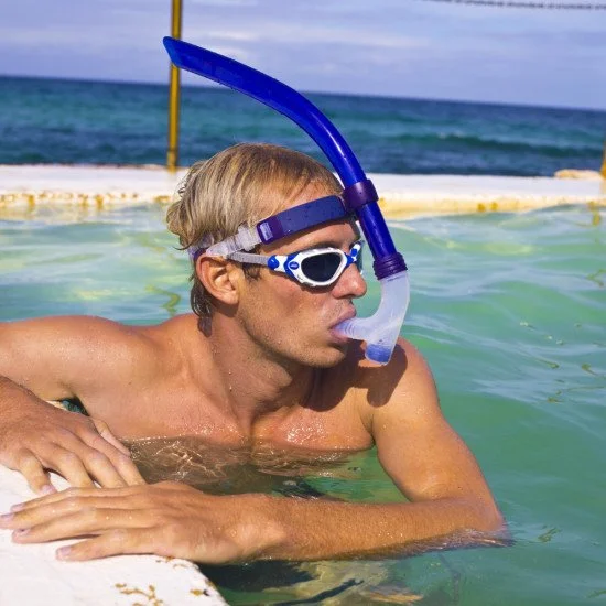 Тренировъчен шнорхел ZOGGS Centre LIne Snorkel