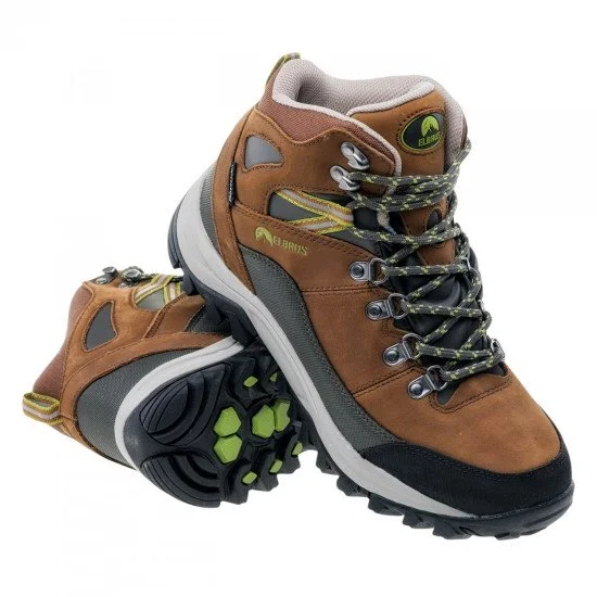 Мъжки високи обувки ELBRUS Skylar Mid WP, Кафяв/Маслина Мъжки високи обувки ELBRUS Skylar Mid WP, Кафяв/Маслина
