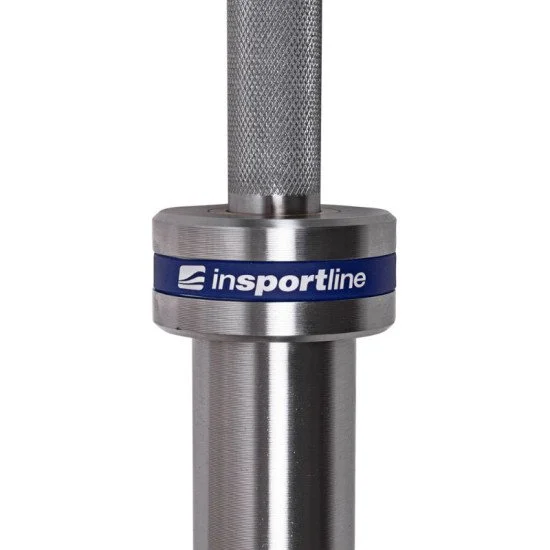 Олимпийски лост за тежести inSPORTline с лагери OB-86 MH6 220см/50мм до 675кг