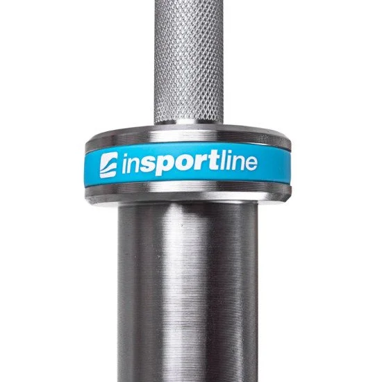 Олимпийски лост за тежести inSPORTline с лагери OB-86 WH6 201см/50мм до 450кг