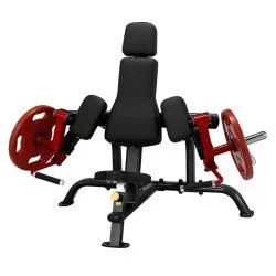 Машина за бицепс Steelflex PlateLoad Line PLBC, Черен/Червен