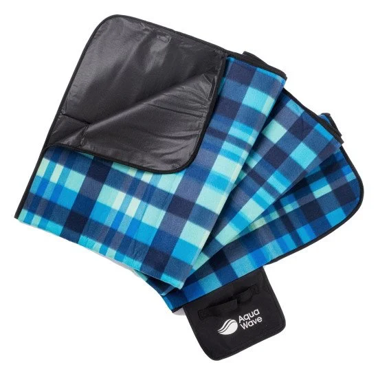 Одеяло за пикник AQUAWAVE Chequa Blanket, Син