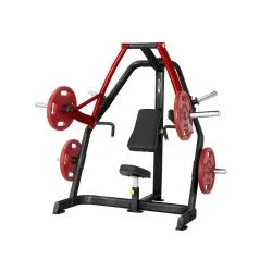 Преса за гърди-наклонена Steelflex Plateload Line PSDP-Черен-Червен