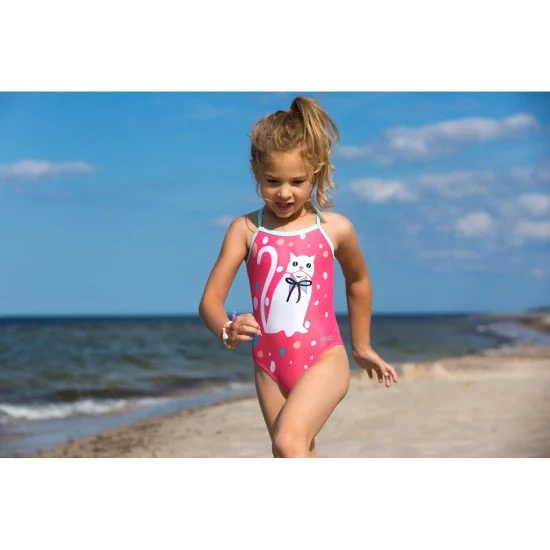 Детски бански AQUAWAVE Gatita Kids, Розов Детски бански AQUAWAVE Gatita Kids, Розов