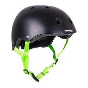 Freestyle каска за деца и възрастни KAWASAKI Kalmiro, Черен