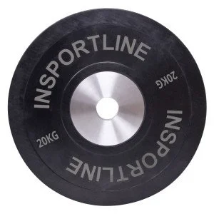 Олимпийска тежест inSPORTline Bumper Plate 20 кг