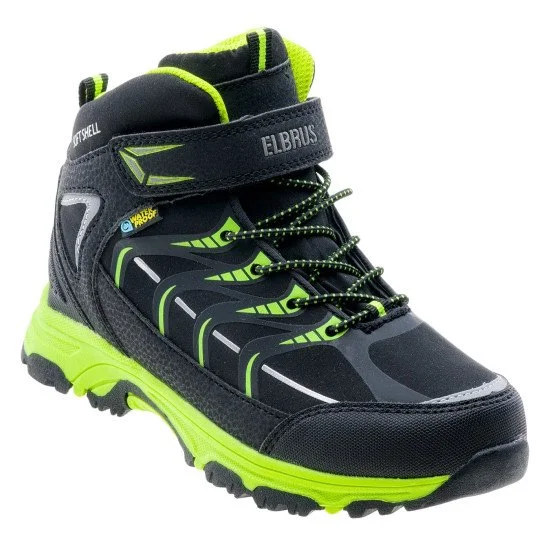 Детски обувки ELBRUS Savas Mid WP Jr, Зелен Детски обувки ELBRUS Savas Mid WP Jr, Зелен
