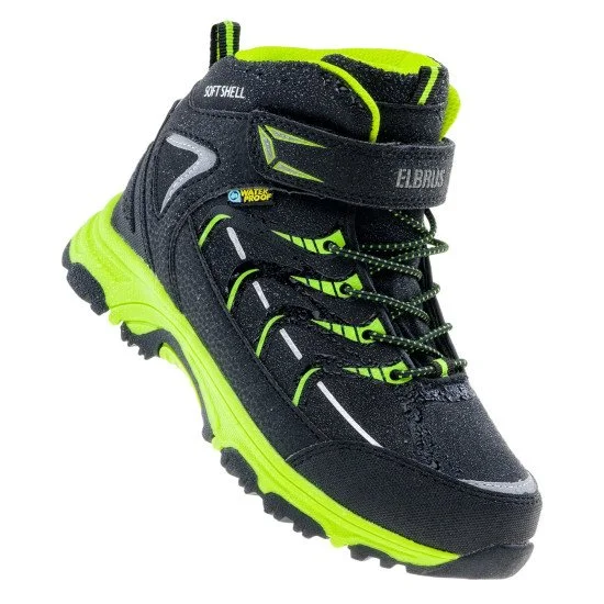 Детски обувки ELBRUS Savas Mid WP Jr, Зелен Детски обувки ELBRUS Savas Mid WP Jr, Зелен