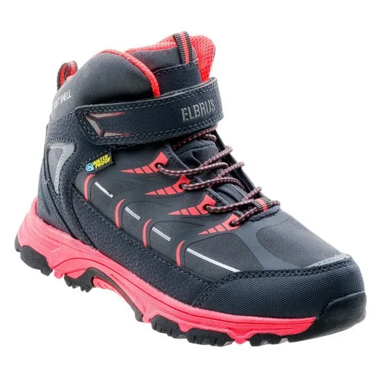 Детски обувки ELBRUS Savas Mid WP Jr, Сив Детски обувки ELBRUS Savas Mid WP Jr, Сив