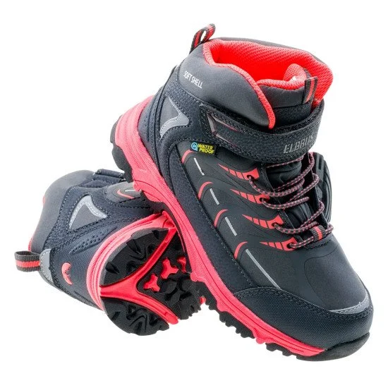 Детски обувки ELBRUS Savas Mid WP Jr, Сив Детски обувки ELBRUS Savas Mid WP Jr, Сив