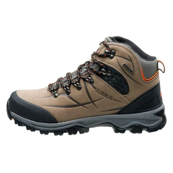 Мъжки високи обувки ELBRUS Mandoza MID WP, Кафяв Мъжки високи обувки ELBRUS Mandoza MID WP, Кафяв