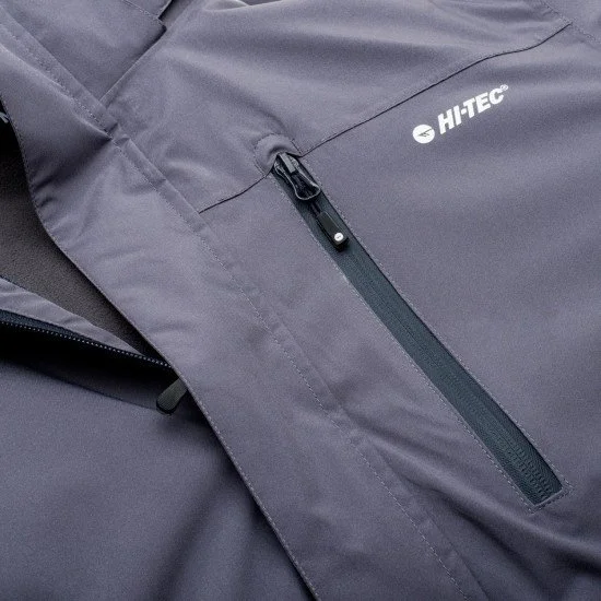 Мъжко туристическо яке HI-TEC Waldo 3 в 1, Сив Мъжко туристическо яке HI-TEC Waldo 3 в 1, Сив