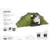 Палатка HI-TEC Campero 4 Палатка HI-TEC Campero 4