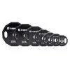 Комплект олимпийски гумирани тежести inSPORTline Ruberton 1.25-25 кг