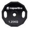Стоманен диск с гумено покритие inSPORTline Ruberton 1.25 кг Стоманен диск с гумено покритие inSPORTline Ruberton 1.25 кг