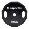 Стоманен диск с гумено покритие inSPORTline Ruberton 10 кг Стоманен диск с гумено покритие inSPORTline Ruberton 10 кг