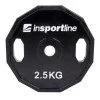 Стоманен диск с гумено покритие inSPORTline Ruberton 2.5 кг Стоманен диск с гумено покритие inSPORTline Ruberton 2.5 кг