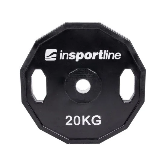 Комплект гумирани тежести inSPORTline Ruberton 1.25-25 кг