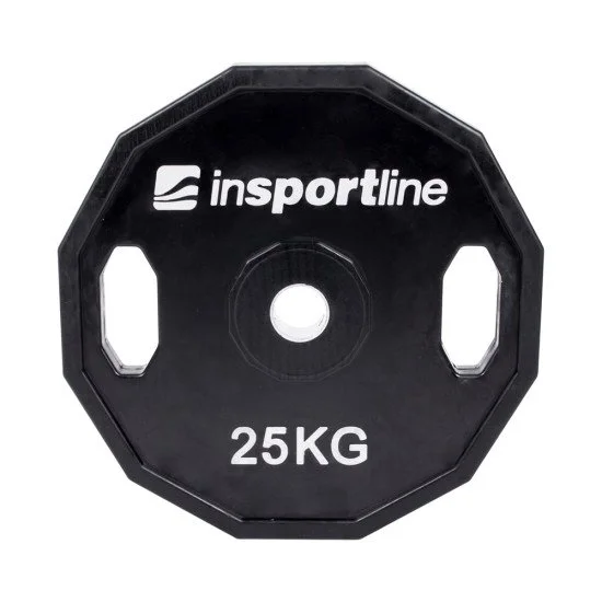 Комплект гумирани тежести inSPORTline Ruberton 1.25-25 кг