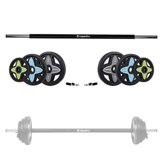 Комплект лост с тежести inSPORTline Pumpstar 2 - 20 кг