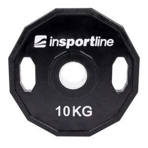 Олимпийски диск с гумено покритие inSPORTline Ruberton 10 кг Олимпийски диск с гумено покритие inSPORTline Ruberton 10 кг
